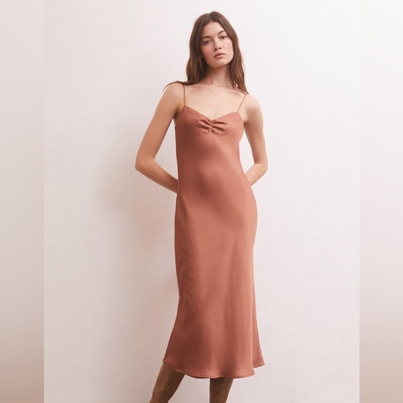 Z Supply Satin Slip Dress - Picture 1 of 1